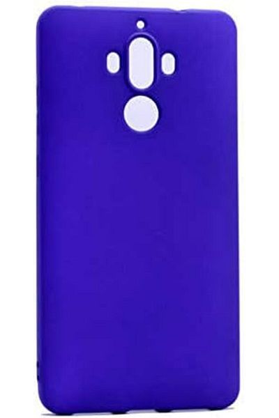 STOREMAX Mate 9 Compatible Matte Soft Silicone Case (Blue) Srht 266450