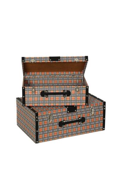 Vitale Maribel 2'li Valiz AK.WLT0426-BRBY