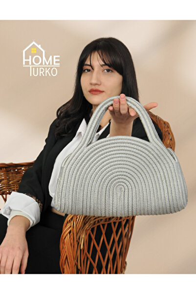 CARPELLA HOME Жіноча сумка з джуту, щоденна жіноча сумка, богемська жіноча сумка, сумка в стилі бохо, сумка з джуту