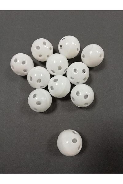 STOREMAX Jvnnastore Rattle Bell White 10 Pieces 646268