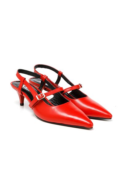 Deriden Women / Girls Sandals Rc-4011 Red in Leather