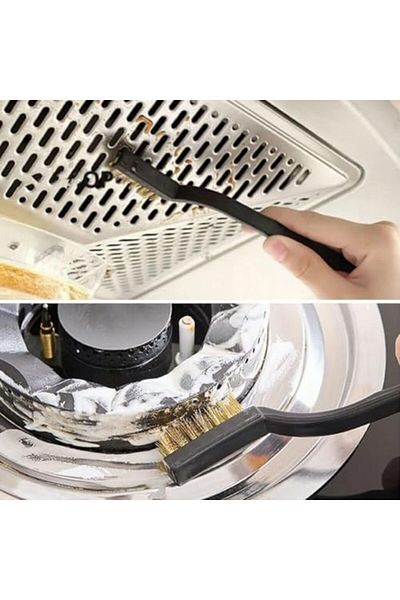 STOREMAX 3-Piece Detail Cleaning Brush - for Car - Kitchen Stove - Tiles