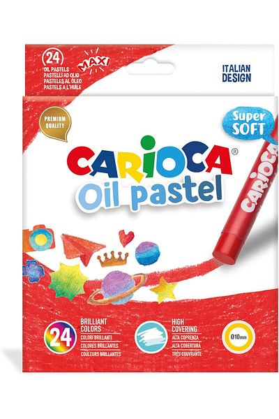 STOREMAX Bystoreby Oil Pastel Crayons 24 Pack Newdesing 646268