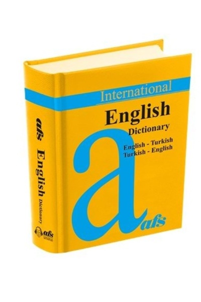 Afs Yayıncılık English Dictionary (ing. Cep Sözlük)