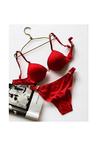 V’ Model Push Up Sütyen Takım