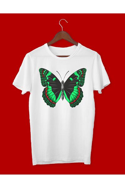 ALPŞAN TİCARET Tricou cu model fluture - Tricou fluture 001