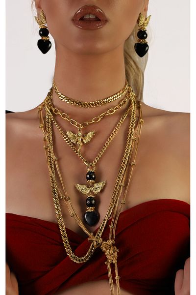 Bayemeyc Amore Forte Charm Necklace