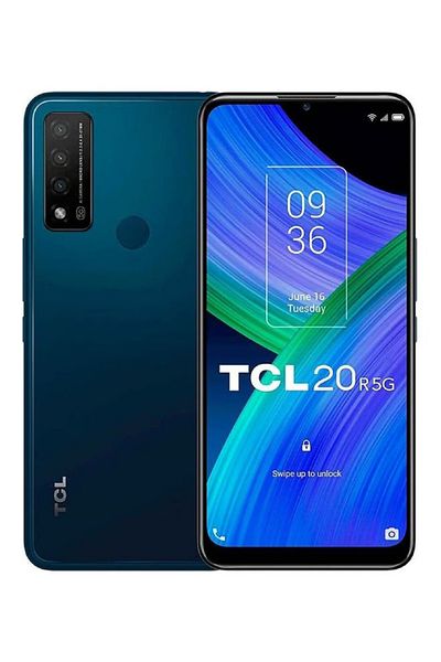 TCL 20R 5G , Dual sim  4GB RAM + 128GB ROM ( Lazurite Blue )- International version