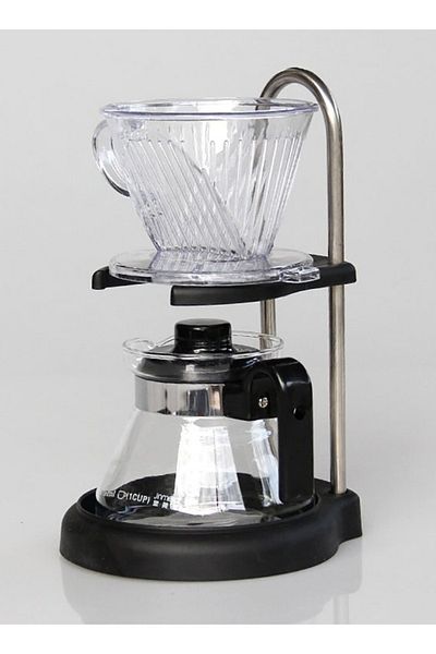 mastergold V60 Drip Coffee Maker Set With Glass Pot 300 ML