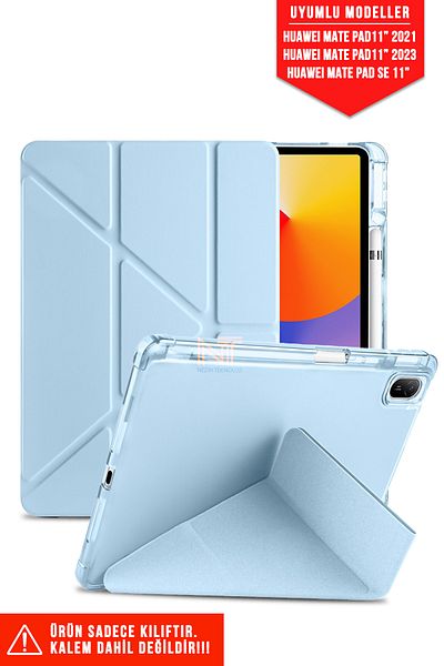 Nezih Case حافظة ذكية لهاتف Huawei Mate Pad 11 2021 / 11 2023 / Mate Pad SE مقاس 11 بوصة مع مقصورة قلم متوافقة مع وضع السكون