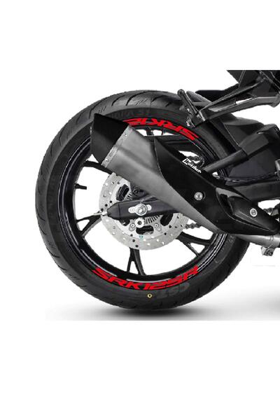 Motiker RKS (QJ MOTOR) SRK 125R Motosiklet Jant İçi Sticker Etiket Modeli Kır...