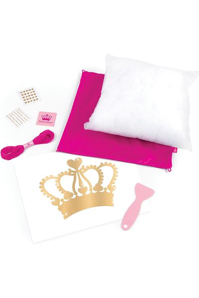 Juicy Couture DIY Deluxe Pillow with Gems & Tassels 4464