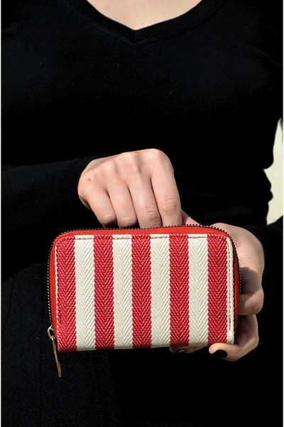 Mazel Design Special Design Striped Wallet
