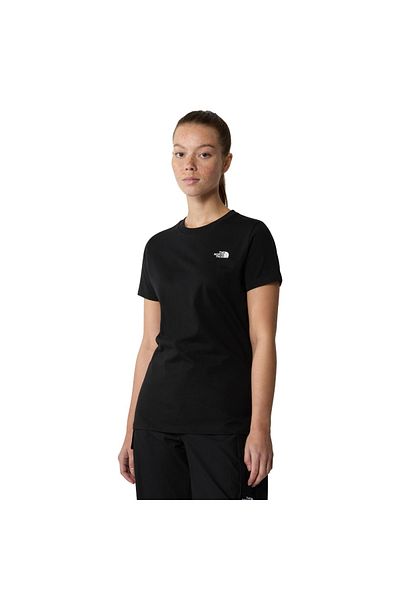 THE NORTH FACE Γυναικείο μαύρο μπλουζάκι The North Face ss sd