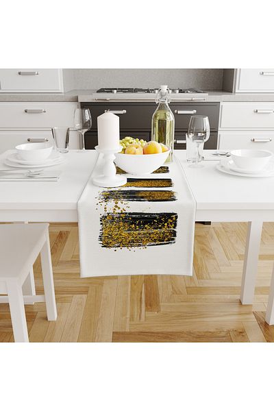 Filamente Ramadan Runner / Ramadan Pattern / Stain Resistant - Washable Micropecks Fabric 140X50