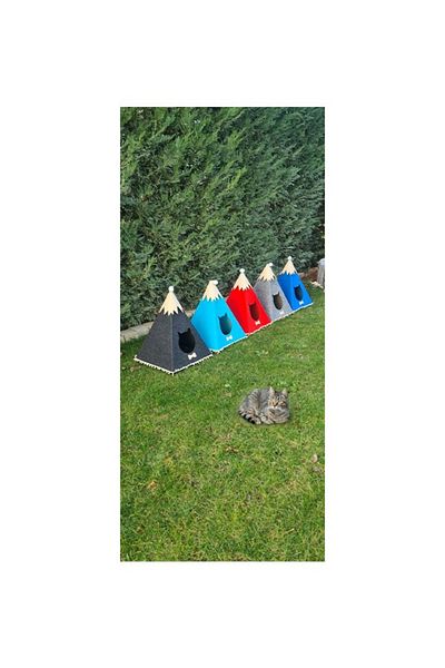 SENNEDİLERSEN Uludag Cat House and Tent - Vavahşaptasarım with Catnip
