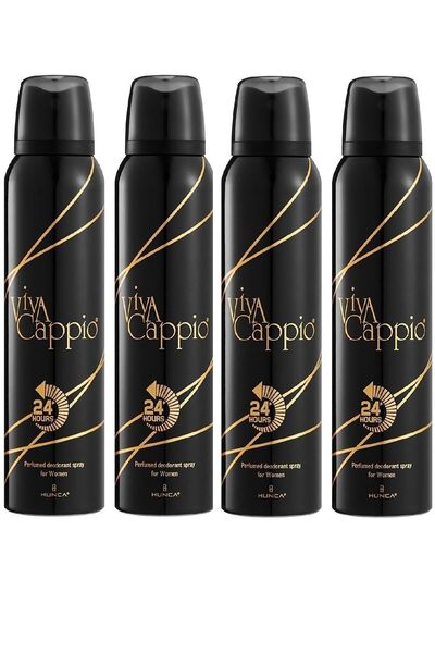 Viva Cappio Viva Deodorant 150ml X 4 Adet