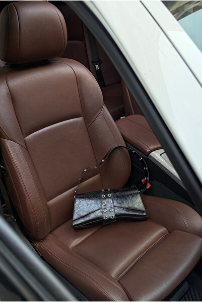 Mupa Shoes Black Patent Leather Women's Shoulder Bag