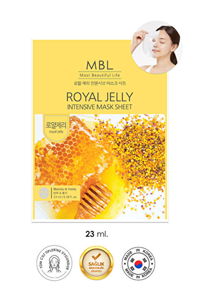 MBL Teresia Arı Sütü Proteini ve Bal Özü İçeren Cilde Nem ve Elastikiyet Kaza...