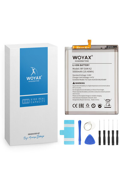 woyax By Deji Samsung Galaxy A24 Uyumlu Premium Batarya / eb-ba245aby
