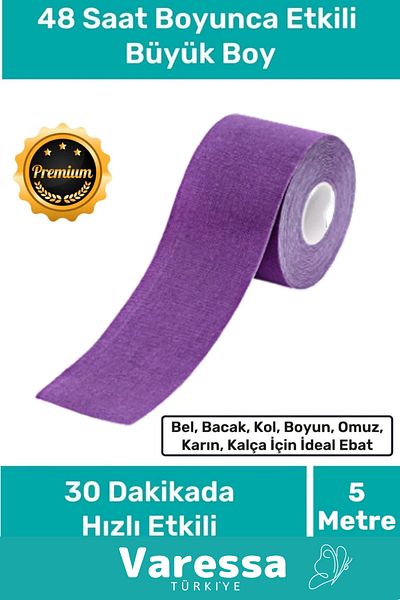 VARESSA Large Size Fast Acting Muscle Joint - Waist, Leg, Arm and Shoulder Detailed, 5cm X 5m Heat Tape