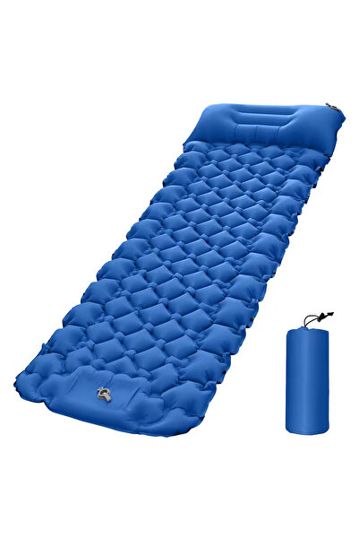 Onetick Fischer Pompasız Ayakla Şişen Tek Kişilik Katlanır Kamp Yatağı