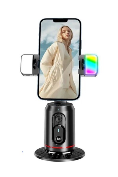 RUGGED Otomatik Yüz Takipli Gimbal - Akıllı Telefon ve Aksiyon Kamerası için ...