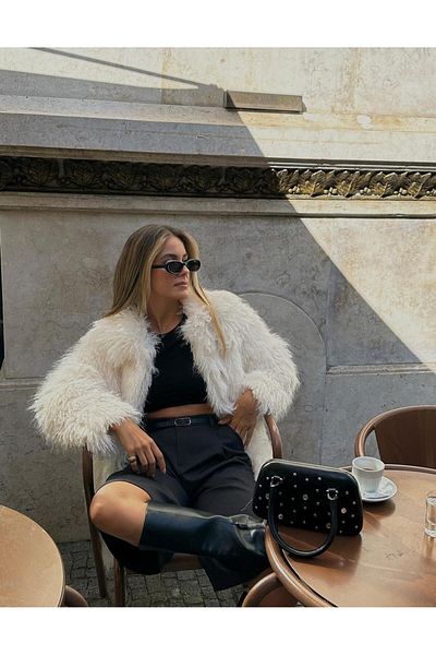 Butik Oversize Long Coat Abbrs1019
