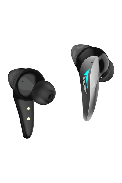 Rampage Clutch T01 Siyah/Gümüş 4 Mikrofonlu ENC+ANC Oyuncu Bluetooth V5.3 TWS...