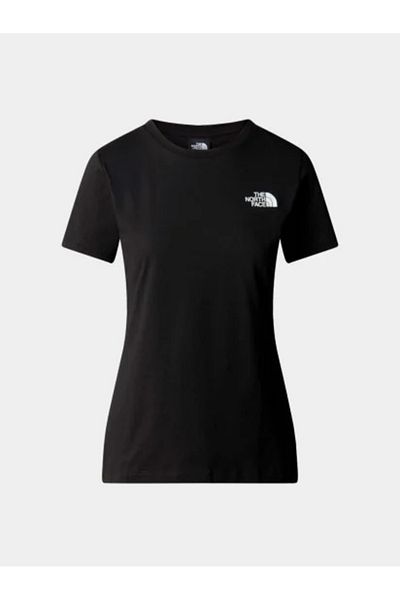 THE NORTH FACE Γυναικείο Μαύρο Μπλουζάκι S/S Graphic Half Dome Μαύρο/Lime Slate The North Face