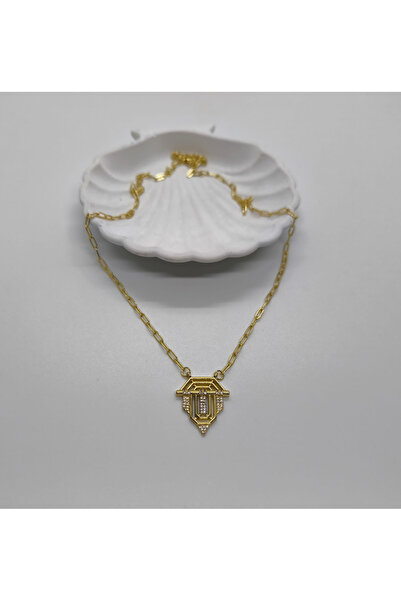 ozgurca aksesuar Leyla Çelik Necklace Serenay Necklace (Who Came and Who Pass...