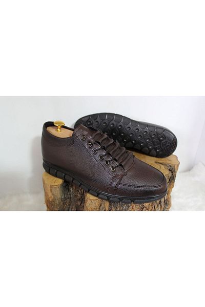 FAYMAZ Casual Sports Orthopedic Men's Shoes Brown