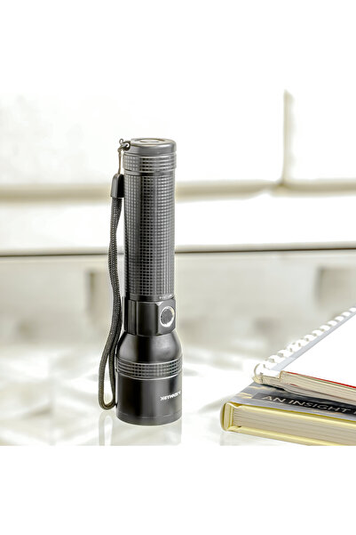 Olsenmark LED Flashlight with Power Bank- OMFL2814 15W High Power LED