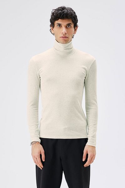 IAMNOTBASIC Beige Melange Daniel High Top T-Shirt
