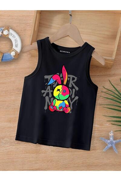BENROMA DEČJA MAJICA BEZ RUKAVA SA SNIJEGOM I CRTANIM LIKOM Lik