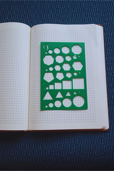 Karmelom Studio Multi-Purpose Geometric Template Ruler