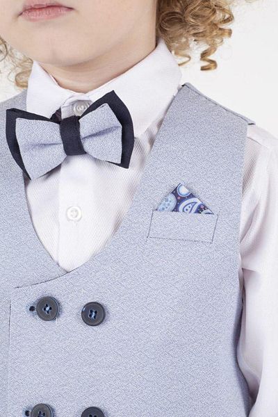 Terry costum bărbați cu vestă / costum vestă cu papion / costum cămașă-vestă-pantaloni