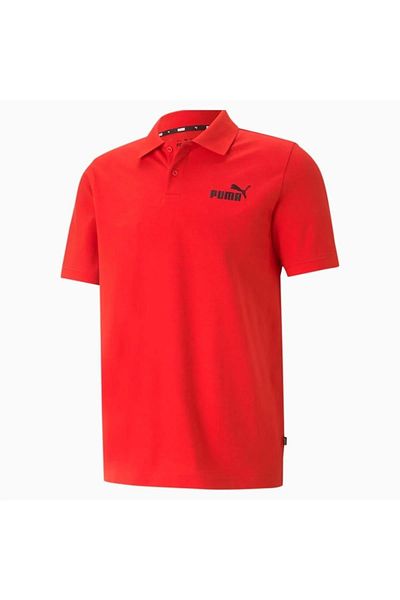 Puma Ανδρικό κοντομάνικο πόλο Ess Pıque Polo High Risk Red