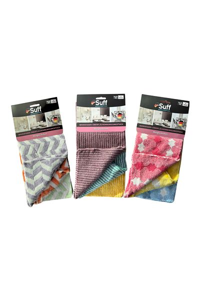 Suff Müge (Vallet Lamp) 3-Piece Microfiber Surface Cleaning Cloth (32 X 32 cm)