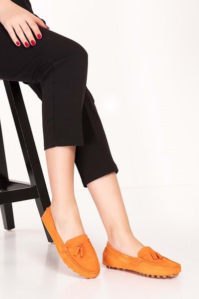 Gondol Pantofi de damă din piele naturală cu talpă ușoară tx.4794