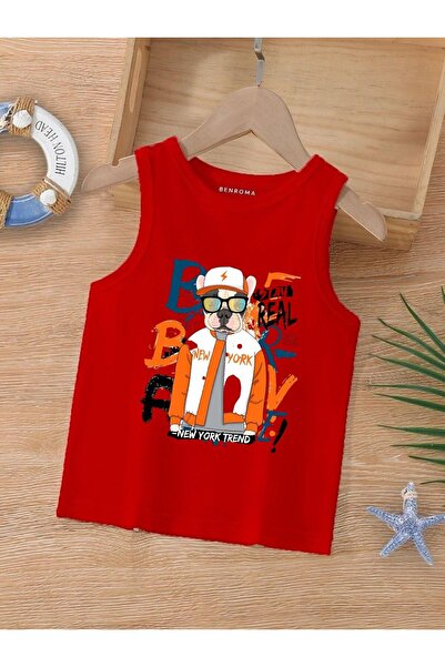 BENROMA Dječja majica bez rukava sa printom crtanih likova