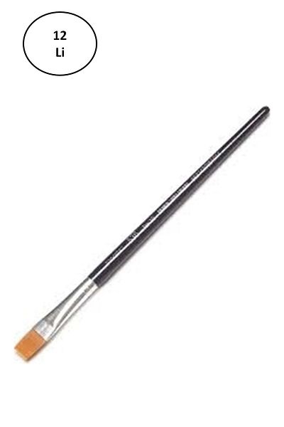 artline Fanart Academy Flat Brush Series 536c (COLORFUL) No:10 12-Pack