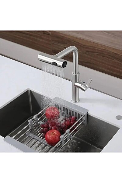 OEM Kitchen Sink Faucet - 3 Functions, Spiral Fistil, Imported Matte Chrome