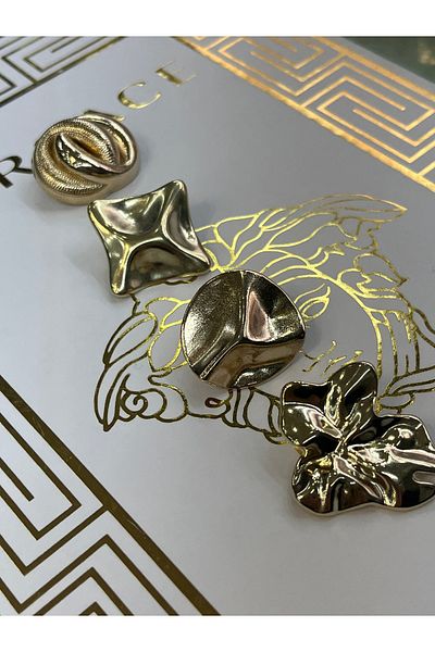 ODDA TASARIM ATÖLYESİ Trend Z.A.R.A Gold Combin Touch (2.5 cm Capinda)