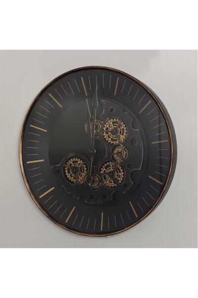 Vitale Metal Çarklı Duvar Saati 80*80*8 cm