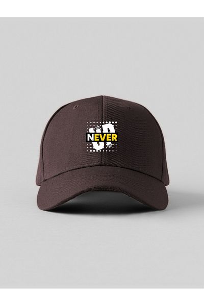 GYES Never Unisex Sports Cap - Adjustable Velcro, Original Cap