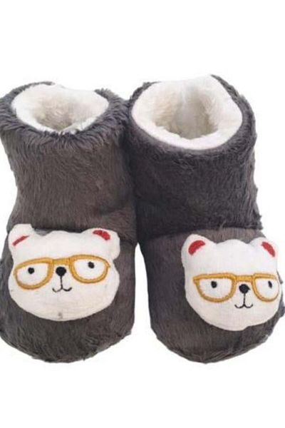 Zekids Children's High-Top Home Nursery Booties