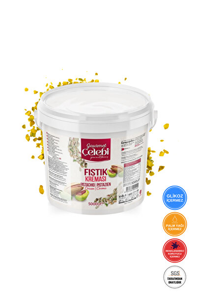 gourmet çelebi Antep Fıstık Kreması 5 Kg