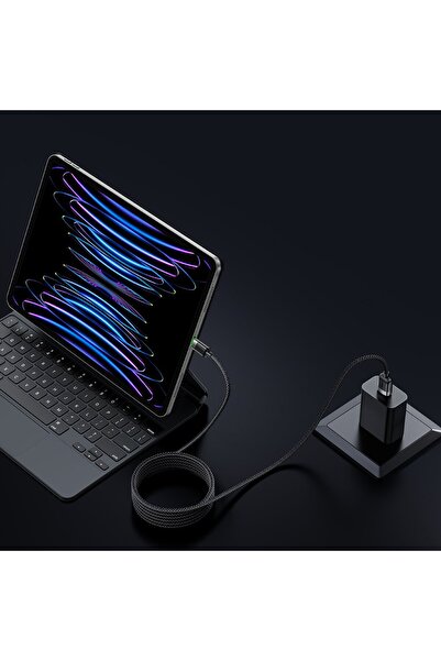 Mcdodo CA-6000 1.2 M USB-A TO LİGHTNİNG 3A MANYETİK SARILABİLİR KABLO