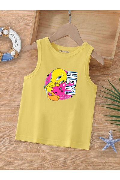 BENROMA 1 tricou este un cadou pentru achiziții de 6 și mai sus în coș - Tricou fără mâneci pentru copii cu imprimeu cu personaje de desene animate